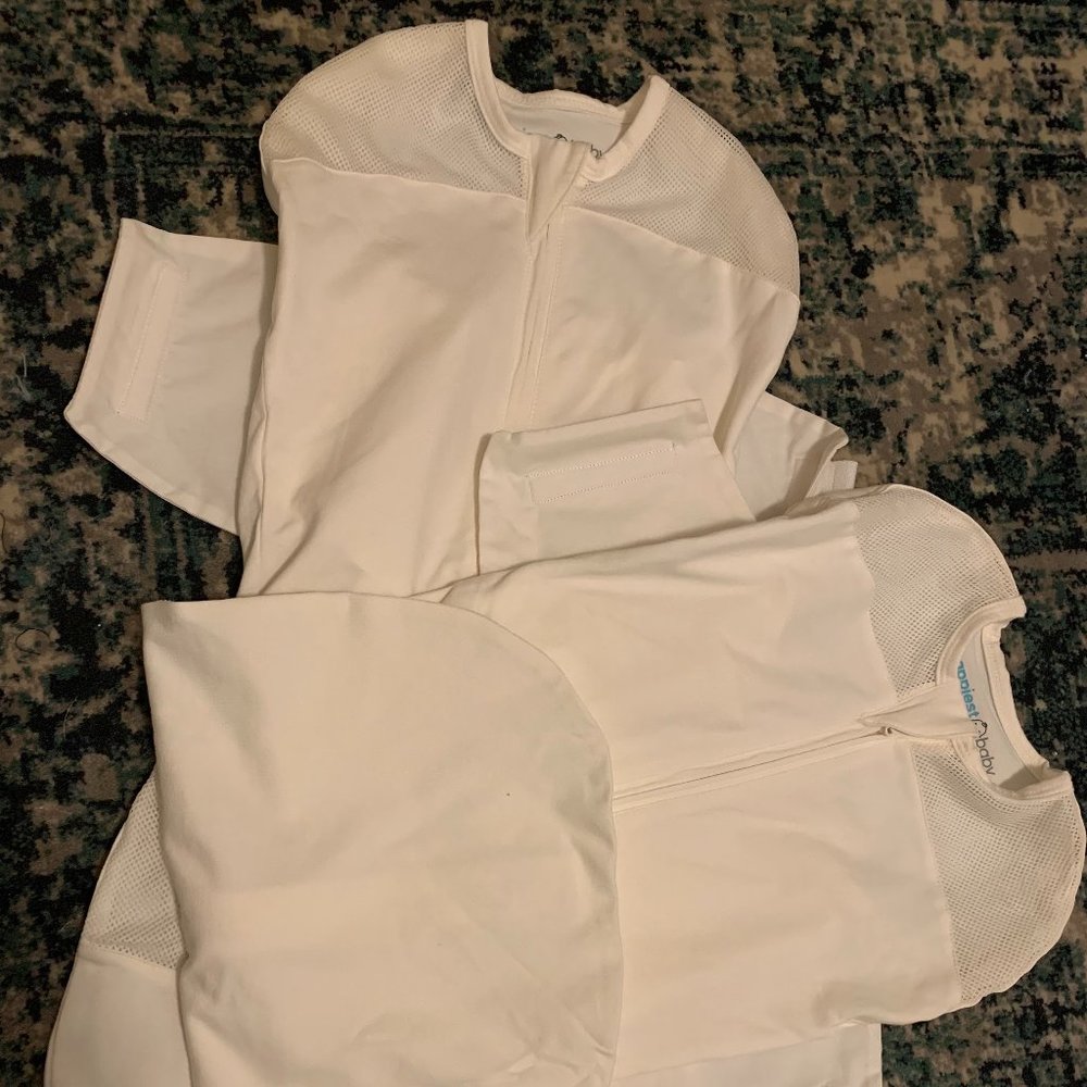 TWO Happiest Baby Swaddle for Snoo Bassinet Large